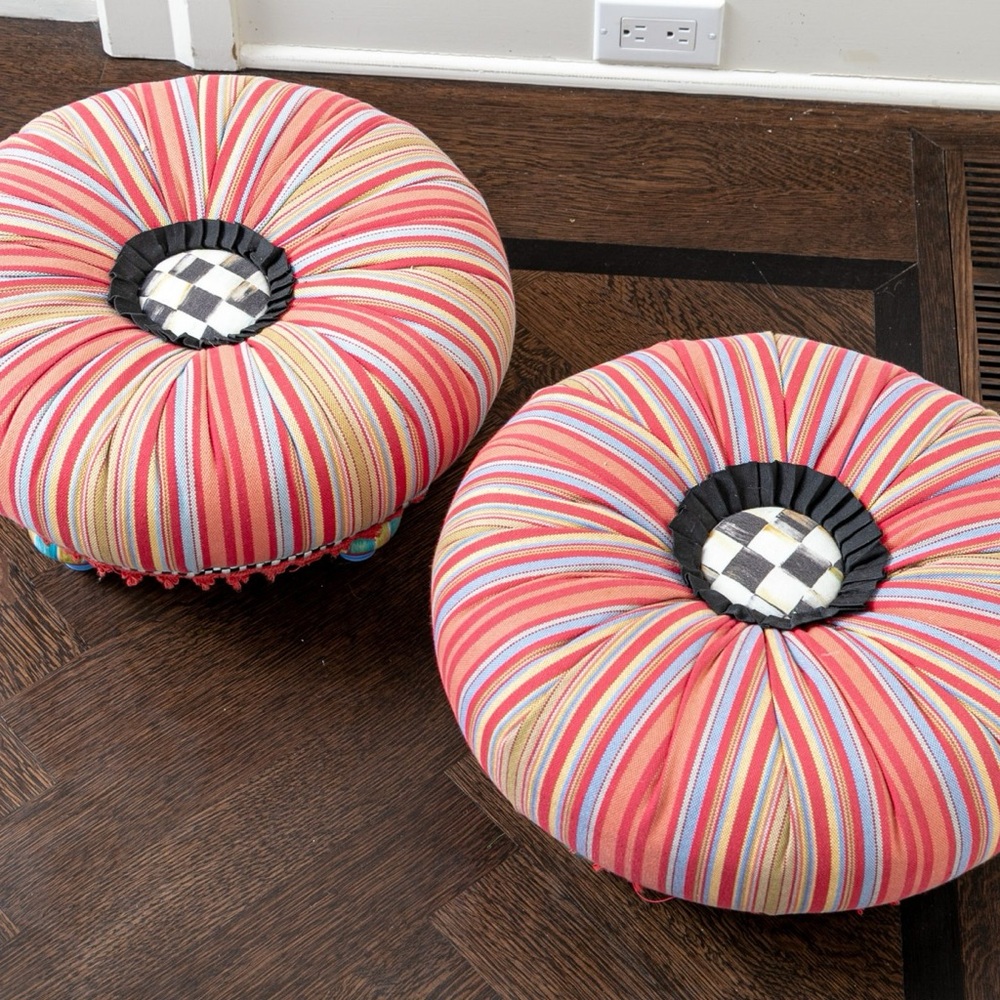 MacKenzie-Childs Wee Tuffet Footstool